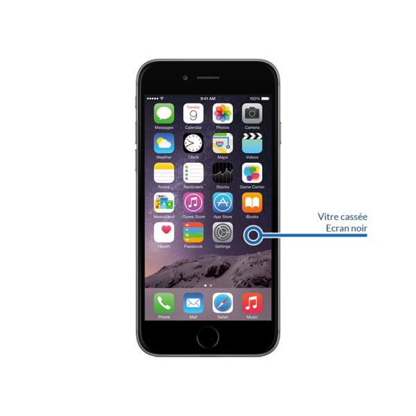 screen i6 600x600 - Remplacement écran LCD et vitre tactile pour iPhone 6