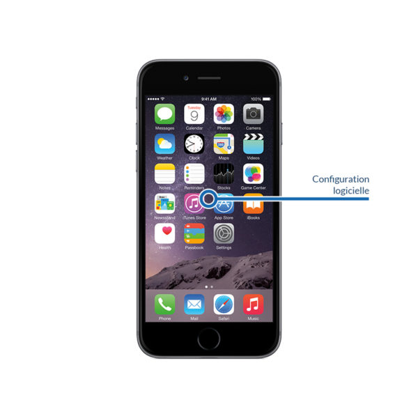 soft i6 600x600 - Réinstallation - Configuration logicielle pour iPhone 6