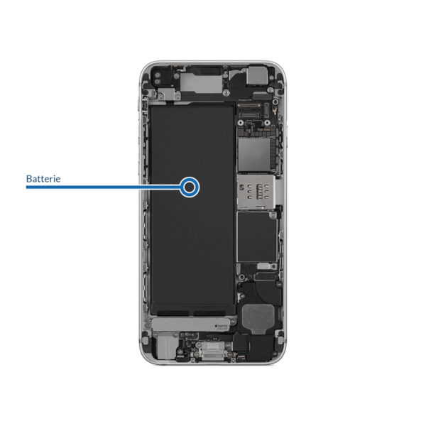 battery 6s 600x600 - Réparation batterie pour iPhone 6S