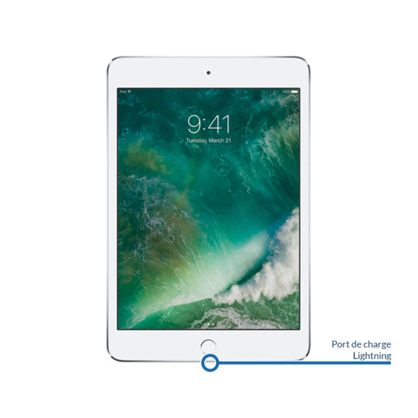 dock ipadmini4 600x600 - Réparation port de charge/Lightning pour iPad Mini 4