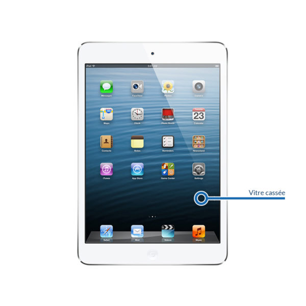 glass ipadmini1 600x600 - Remplacement vitre tactile pour iPad Mini