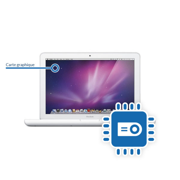 gpu a1342 600x600 - Réparation GPU / carte ou puce graphique pour Macbook Pro