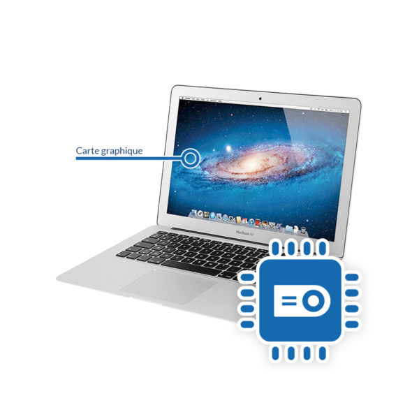 gpu a1369 600x600 - Réparation GPU / carte ou puce graphique pour Macbook Air