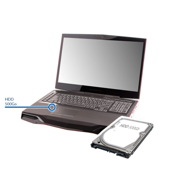 hdd500 alienware 600x600 - Remplacement d'un disque dur HDD - 500 Go