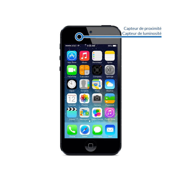 proxi 5 600x600 - Réparation capteur de proximité / luminosité pour iPhone 5