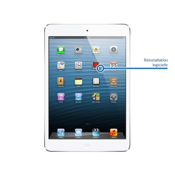 reinstall ipadmini1 600x600 - Réinstallation logicielle pour iPad Mini