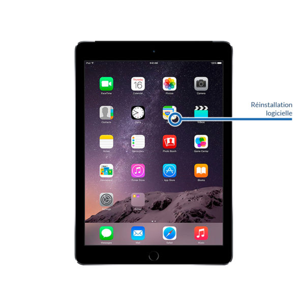 reinstall ipadmini2 600x600 - Réinstallation logicielle pour iPad Mini 2