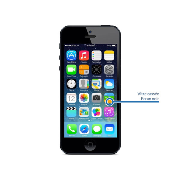screen 5 600x600 - Réparation écran LCD et vitre tactile pour iPhone 5