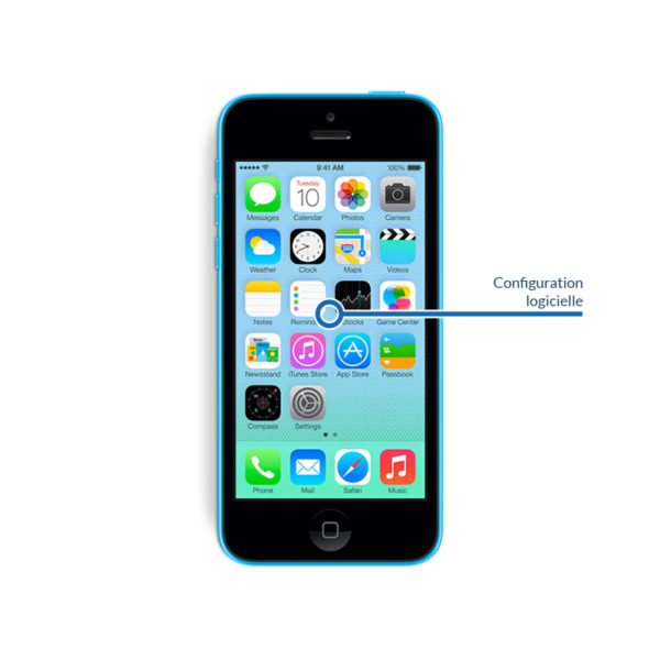 soft 5c 600x600 - Réinstallation - Configuration logicielle pour iPhone 5C