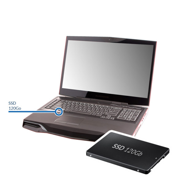 ssd120 alienware 600x600 - Installation d'un disque dur SSD - 120 Go