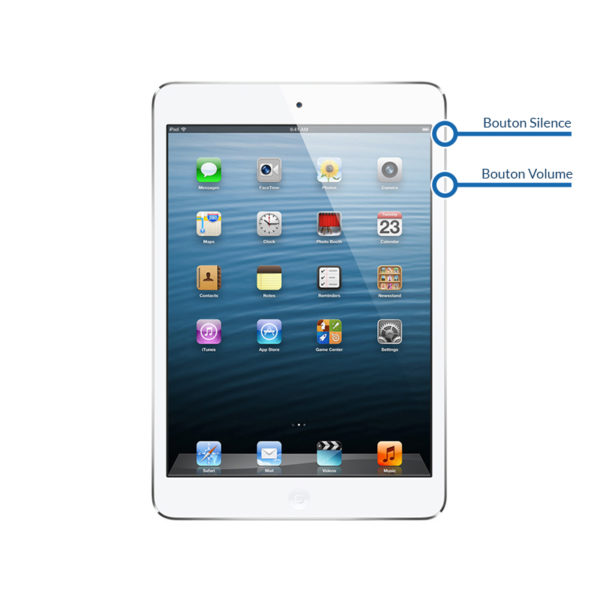 volume ipadmini1 600x600 - Réparation bouton Volume/Silence pour iPad Mini