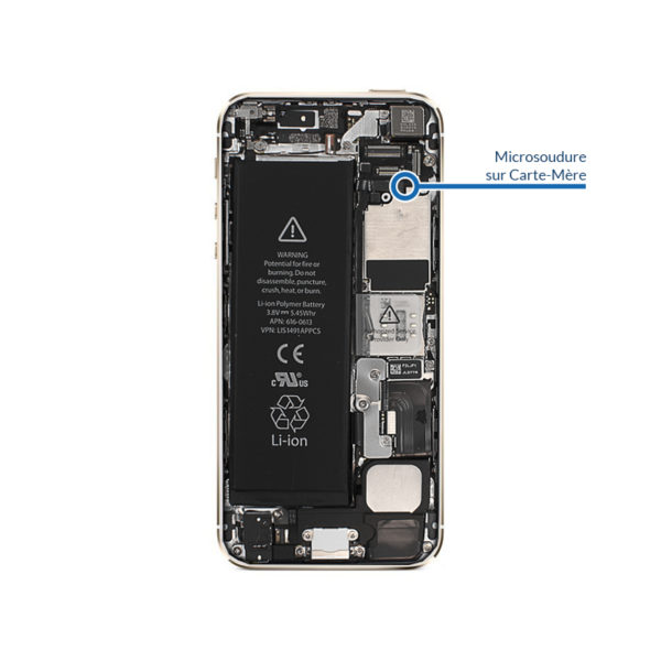 welding 5s 600x600 - Microsoudure pour iPhone 5S