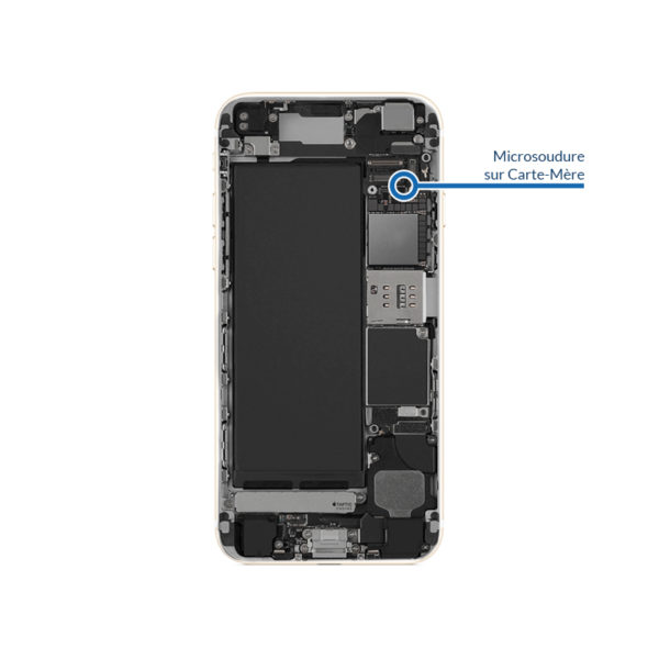 welding 7 600x600 - Microsoudure pour iPhone 7