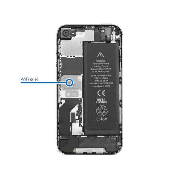 wifi 4s 600x600 - Réparation WiFi pour iPhone 4S