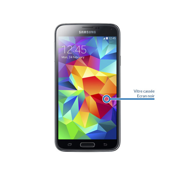 screen gs5 600x600 - Remplacement vitre tactile et écran LCD pour Galaxy S5
