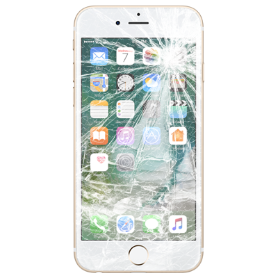 iphone 6s ecran vitre cassée brisée tactile réparation